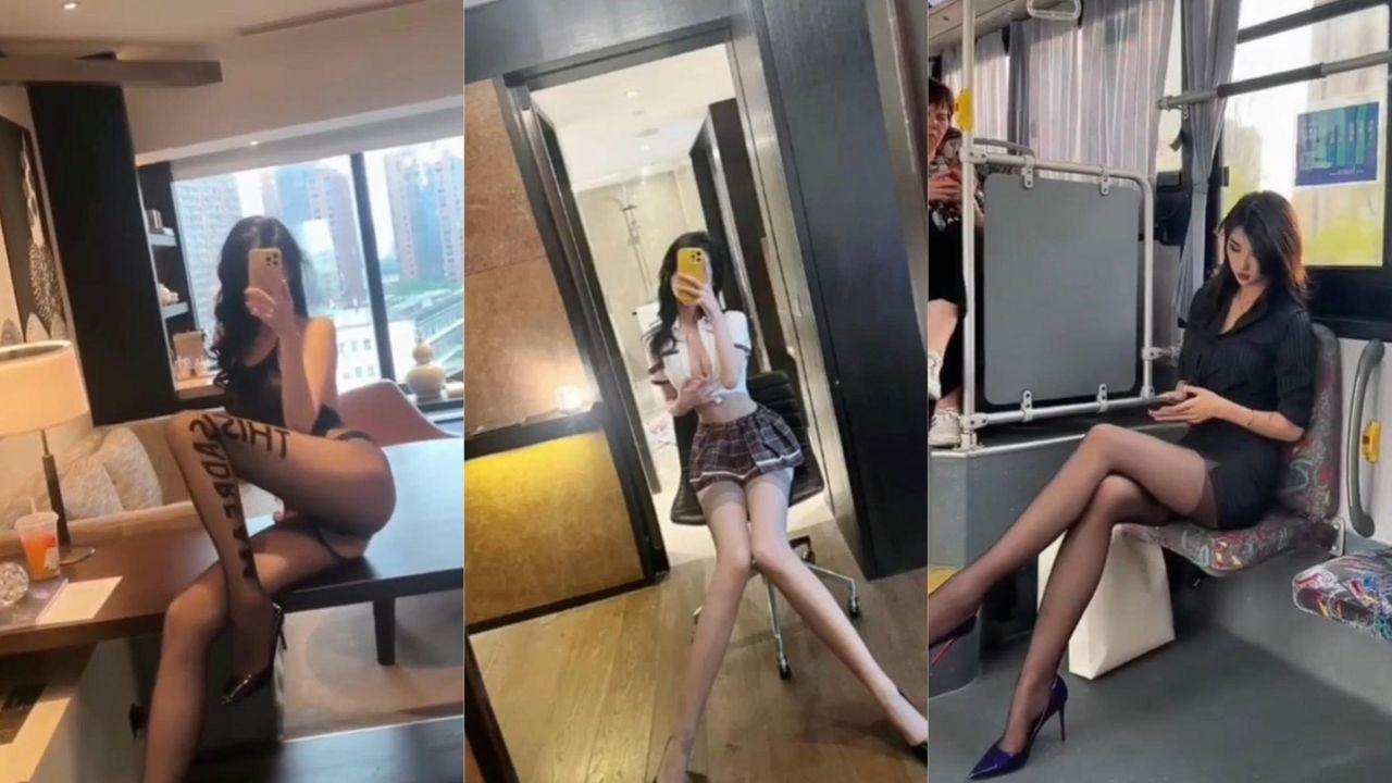 抖音网红kiko温软净高184大尺度视频流出 黑丝情趣口交后入 极品大长腿高潮炸裂！