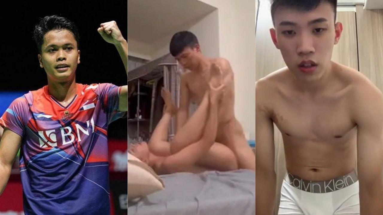 台湾羽毛球名将 卢震 不雅视频外流 全裸撸管喷精秀大屌 女友后入激战全程偷录 性能力猛如打桩机！