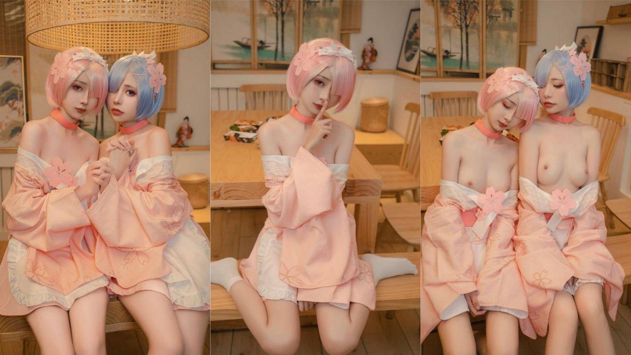 极品白丝双萝莉 喵小吉×金鱼kinngyo 联手百合cosplay 娇喘互磨舔耳咬唇 白丝腿纠缠摩挲