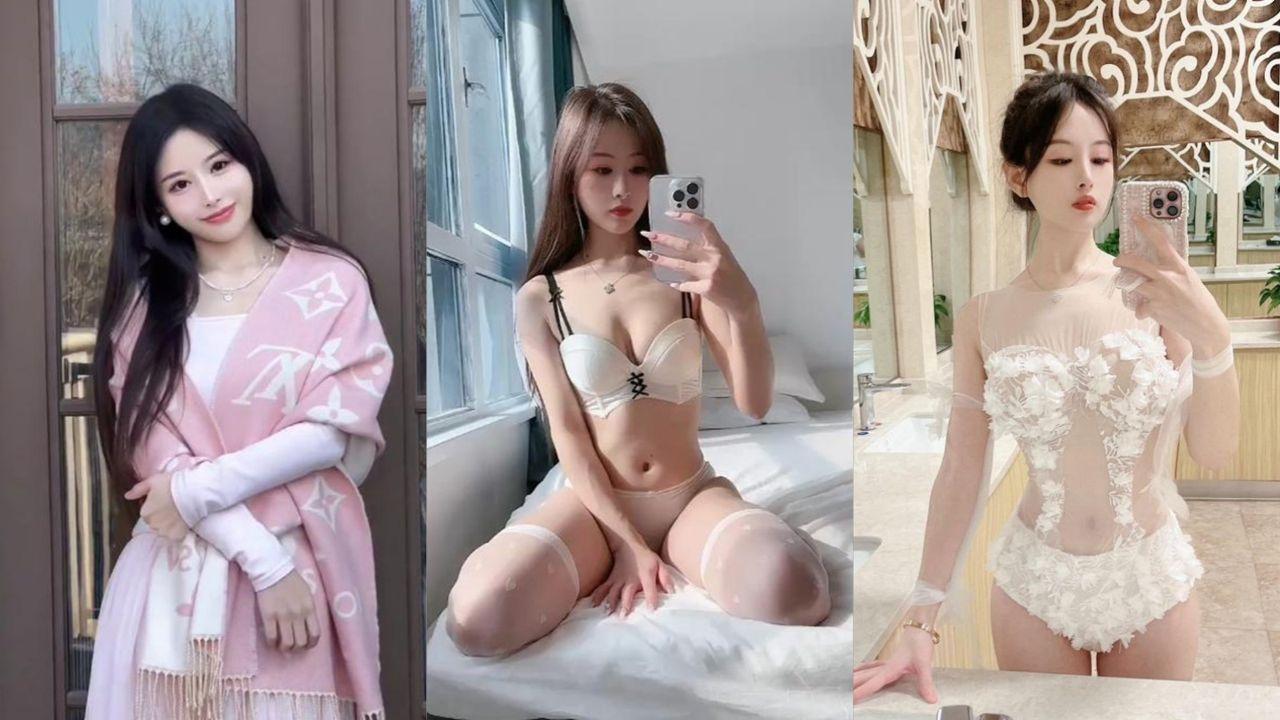 抖音极品白嫩巨乳网红 梁嘉怡凉不了 表面高冷女神私下黑木耳公交车 跟粉丝线下操逼无套后