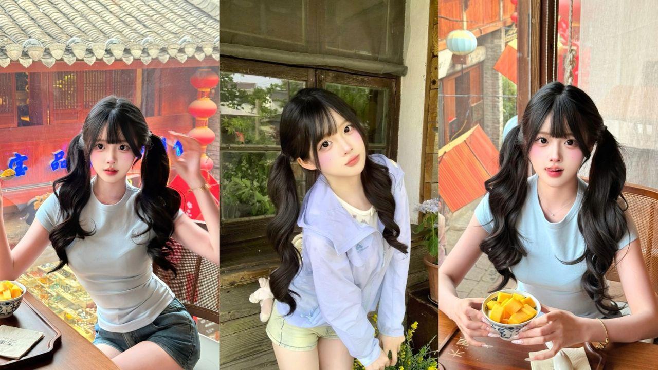 双马尾就是最强方向盘 豹纹白丝双马尾萝莉被抓着马尾后入狂干 白虎嫩穴撞到外翻