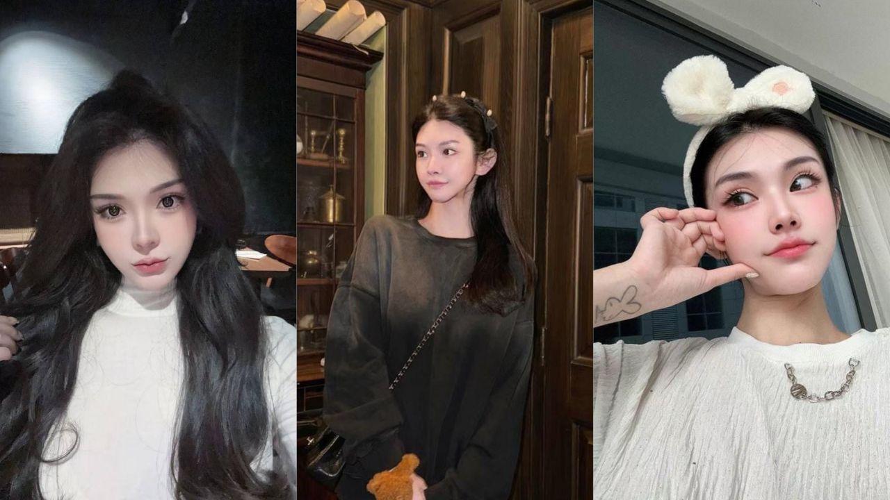 天津00后高颜值名媛 黄晓娜 高端外围真面目 社交女神私下反差淫娃 穿着渔网情趣内衣被金主压着狂操