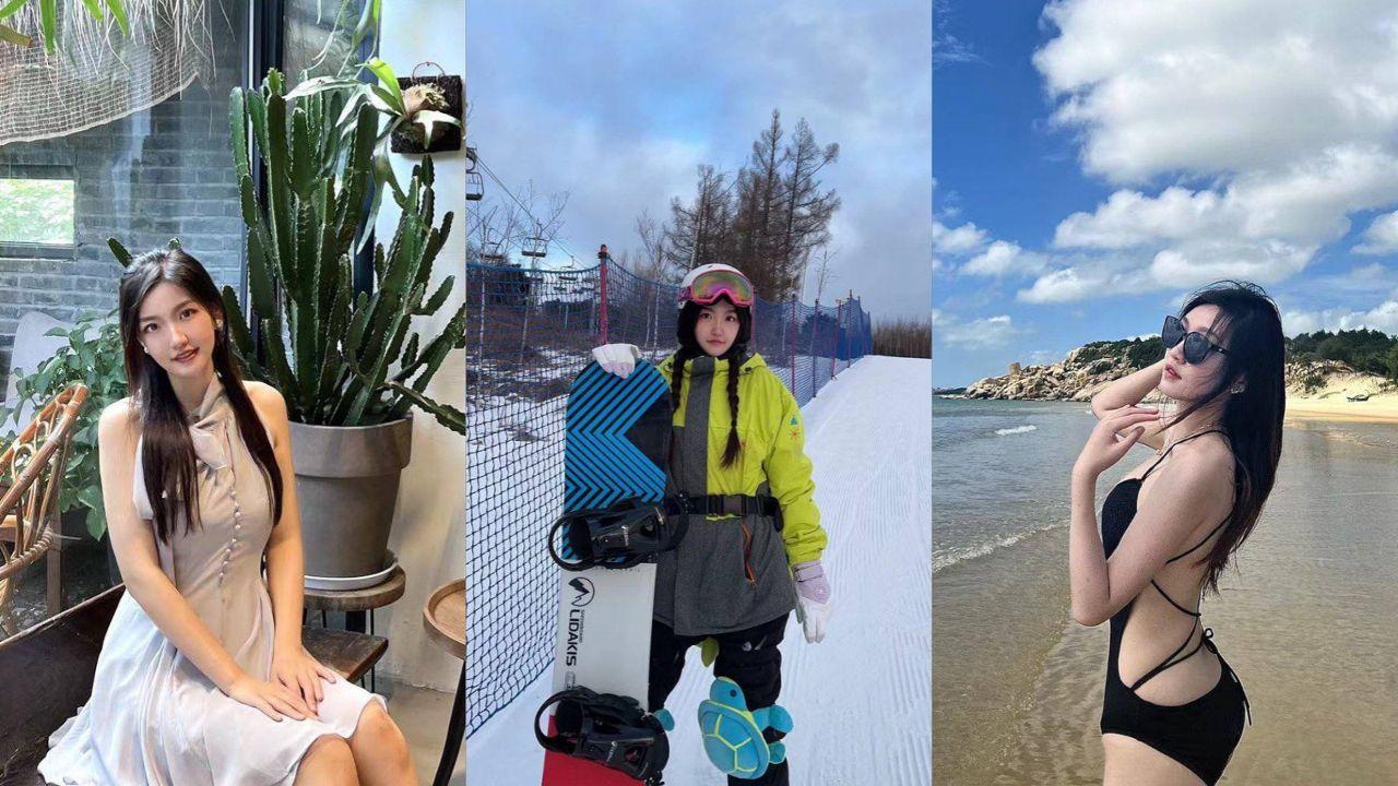 滑雪媛拼团天花板 2000一小时极品陪玩妹视频流出 白天雪场陪滑雪 晚上白丝情趣翘臀被金主后入爆操