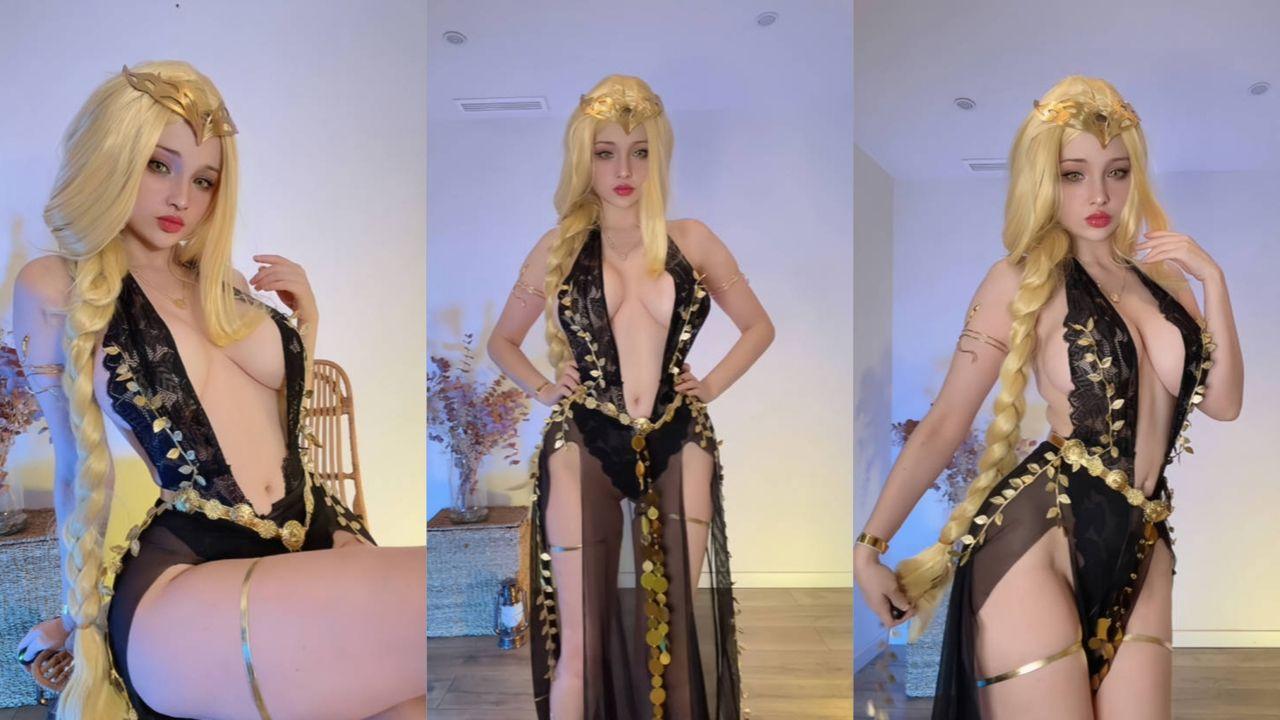 日美混血顶级网黄HidoriRose 永恒女王玛莉卡COS大尺度写真流出 核弹爆乳多汁粉穴一线天
