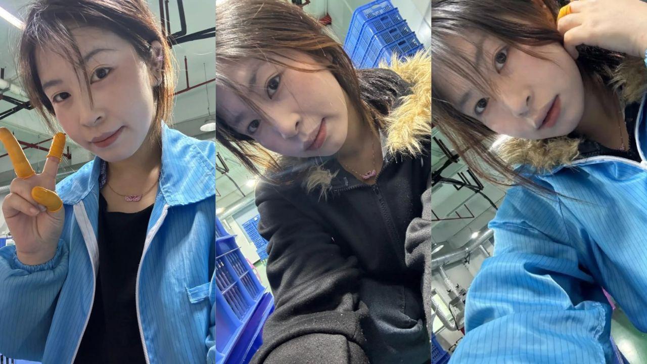 福建冠捷电子厂嫩妹贾子茵 被渣男主管忽悠成情人 身穿吊带蕾丝睡衣无套啪啪视频流出